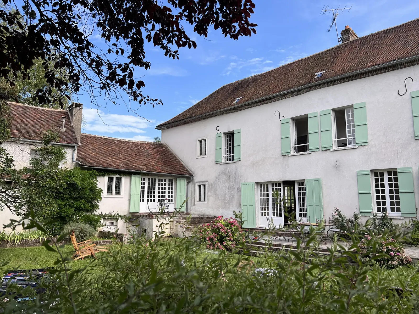 Le Couvent aujourd'hui, côté jardin