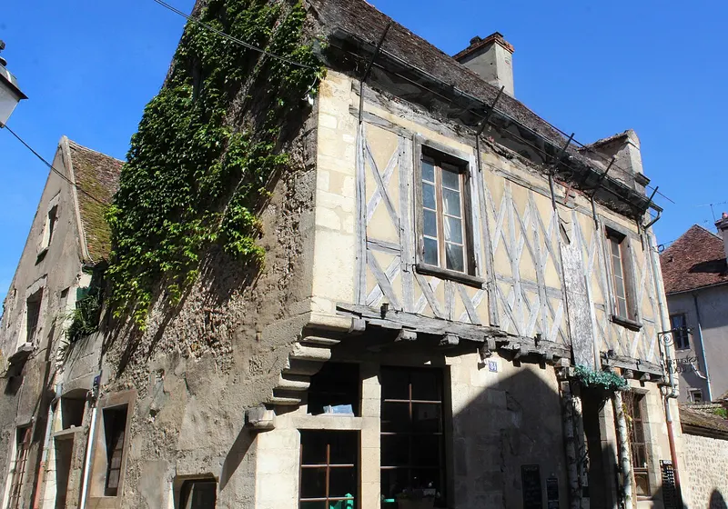 Une maison à pans de bois de la Grande Rue Aristide-Briand à Avallon