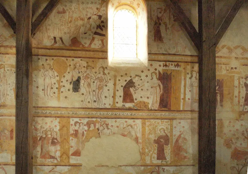 Peintures murales médiévales de l'église de Moutiers-en-Puisaye
